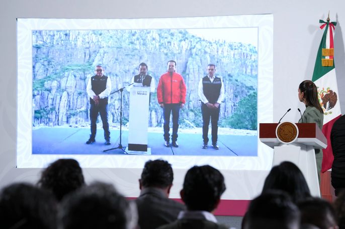 PRESIDENTA CLAUDIA SHEINBAUM ENCABEZA BANDERAZO DE INICIO DE LA CONSTRUCCIÓN DE LA PRESA TUNAL II EN BENEFICIO DE 340 MIL HABITANTES DE DURANGO